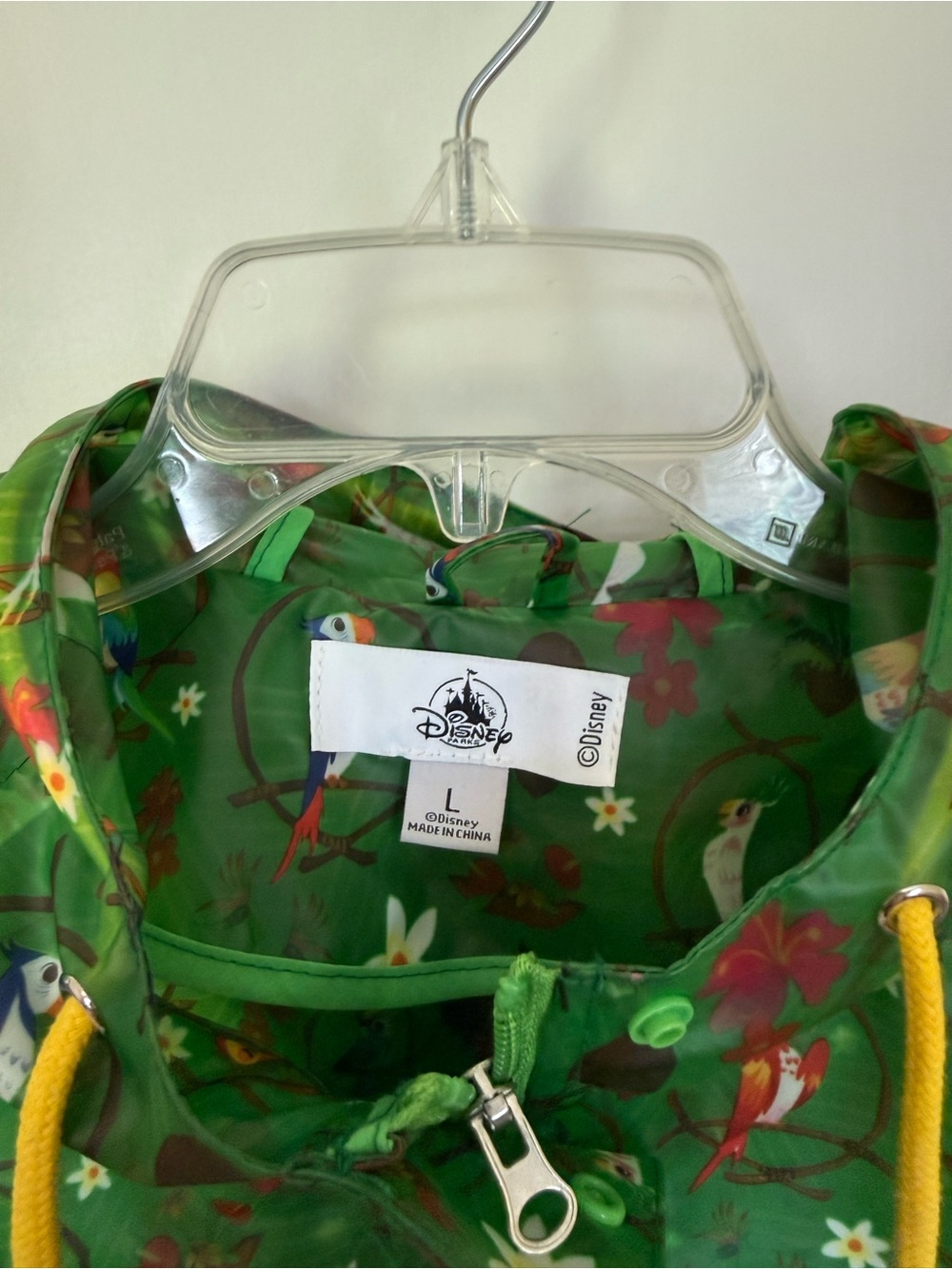 Disney Enchanted Tiki Room Rain Jacket - Picture 3 of 4